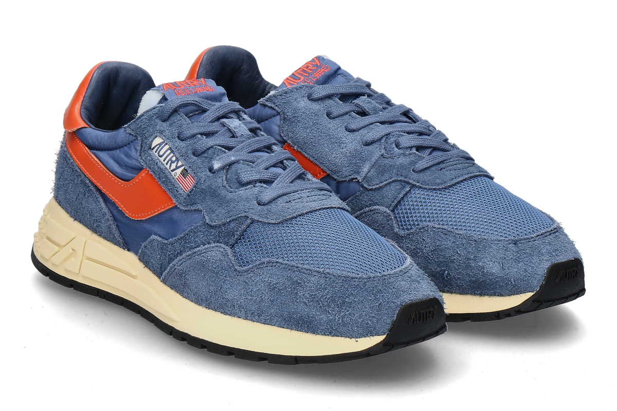 Autry men's sneaker REELWIND SUEDE NYLON- esnblue/koi   Autry men's sneaker REELWIND SUEDE NYLON- esnblue/koi