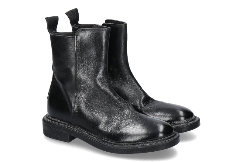 Moma women's ankle boots BRISTOL GARDA- nero/schwarz