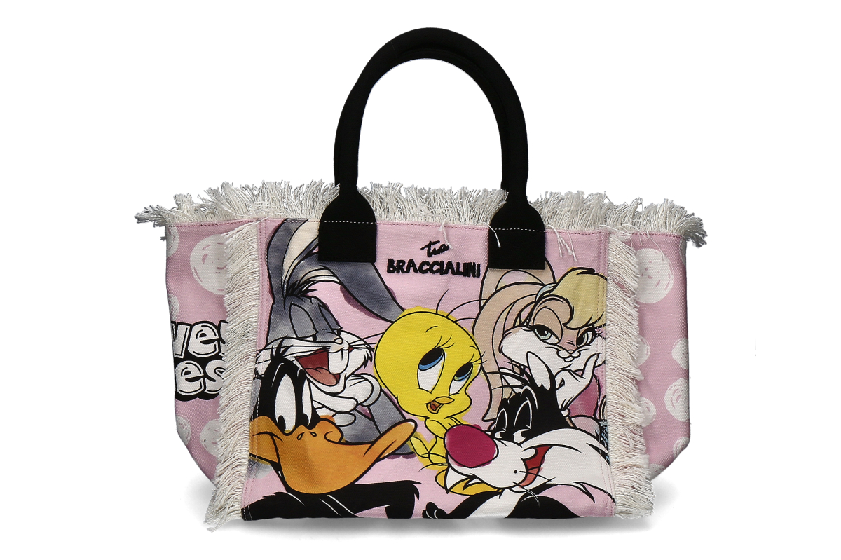 Braccialini Shopper LOONEY TUNES- multicolor