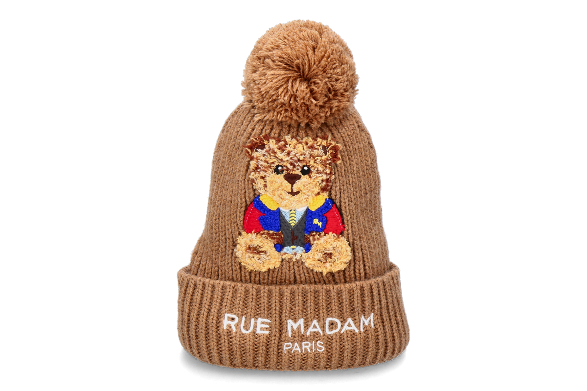 Rue Madam Beanie MARVIN- soft camel/brown