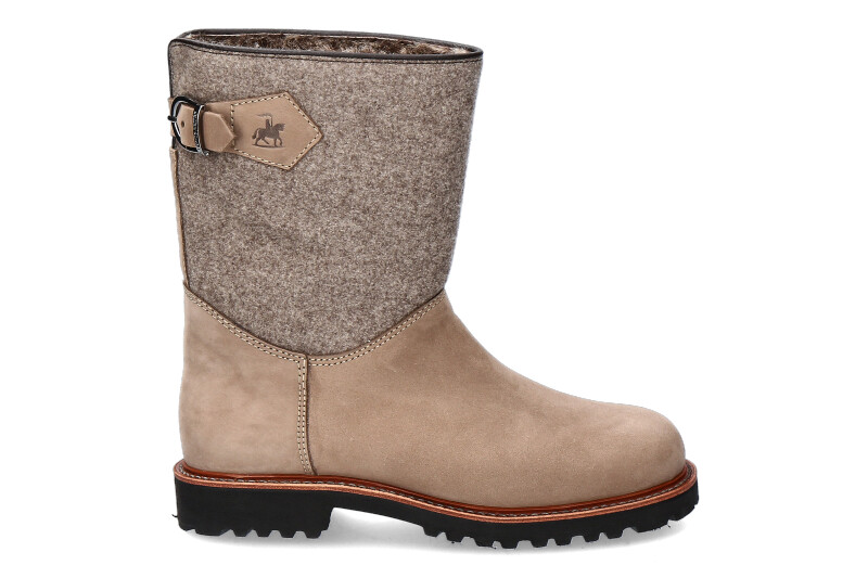 Ludwig Reiter ankle boots lined SENNERIN NUBUK TAUPE LODEN MAUSGRAU