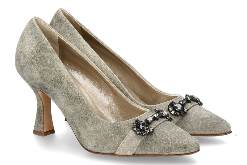 dirndl+bua pumps 2014 ANTIKBOCK- glacier grau