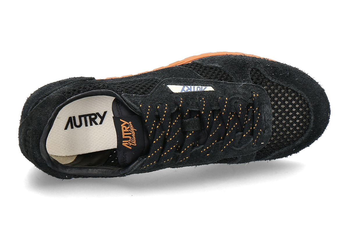 Autry Damen- Sneaker WINDSPIN KNIT SUEDE KS01- black_232000197_4