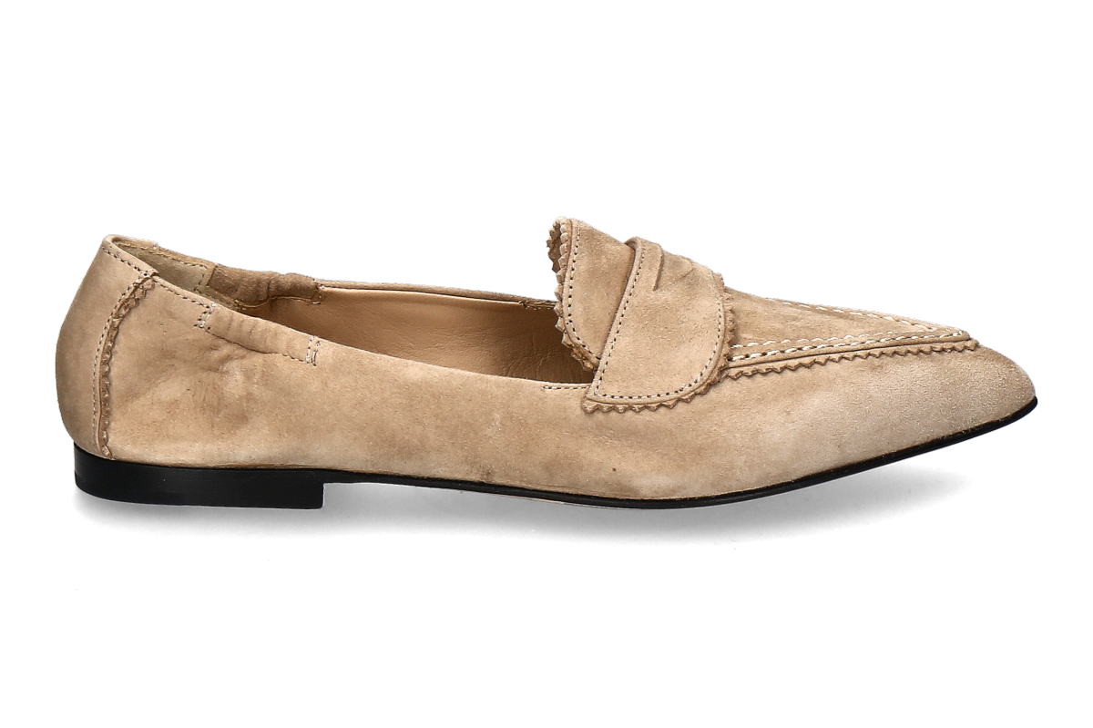 Pomme d'Or Slipper GRACE CAMOSCIO- soft mocha/ beige