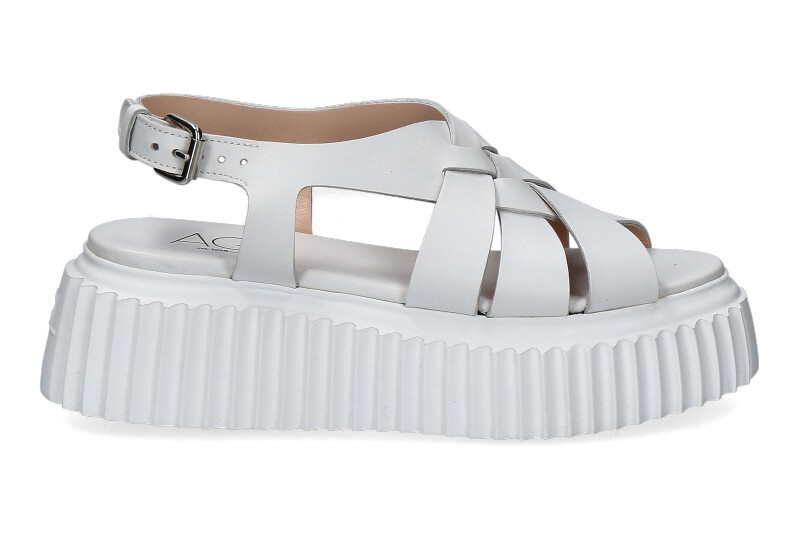 AGl Attilio Giusti Leombruni sandals VIOLANTE WHITE