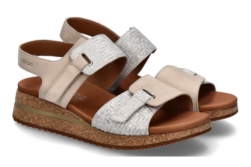 Mephisto sandals JADE NUDE BUCKSOFT CRUZ