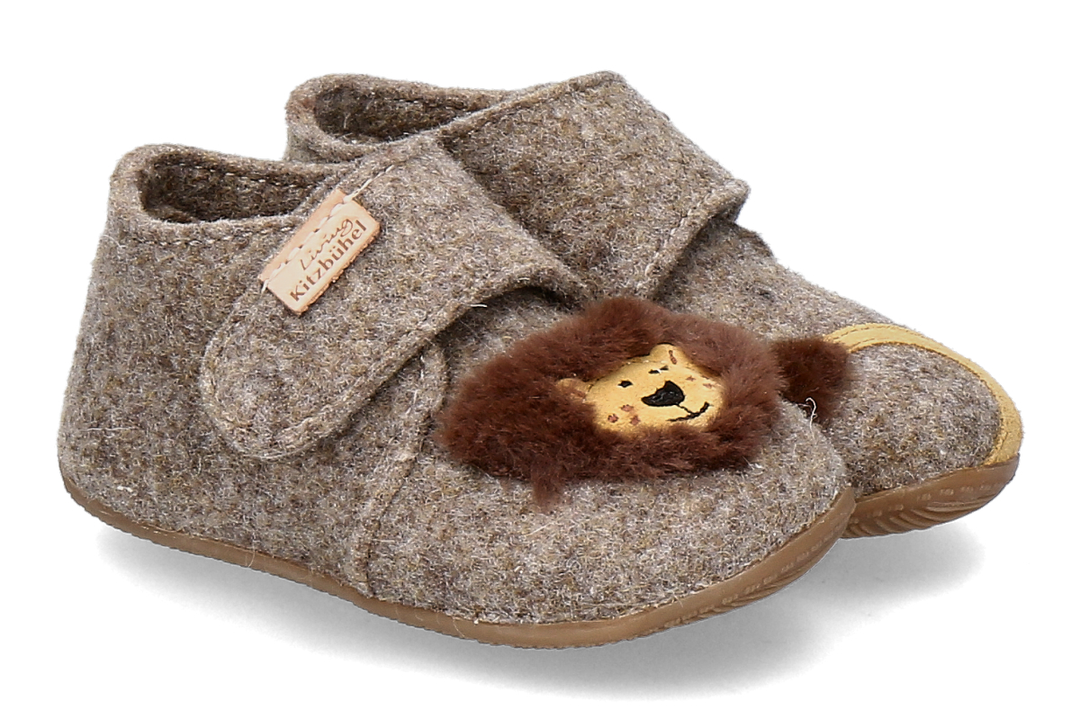 Living Kitzbühel by Gottstein kids- house slipper LUTZ LÖWE- amaretto