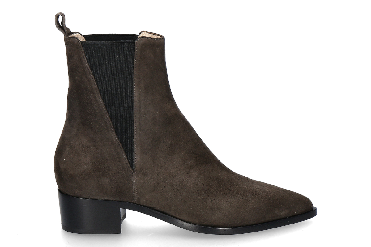 Pomme d'Or chelsea boot SYBIL REVERSE- dusty brown