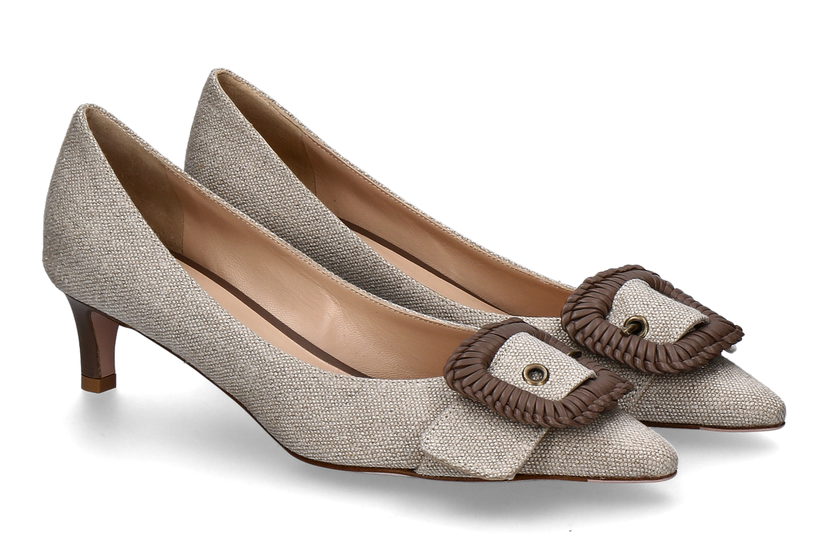 Roberto Festa Pumps SIRIO PANAMA LINO- beige/ brown