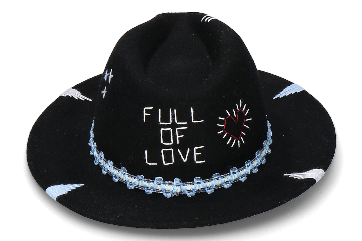 The Hat Gang straw hat MADAGASCAR- marrone/ dark brown