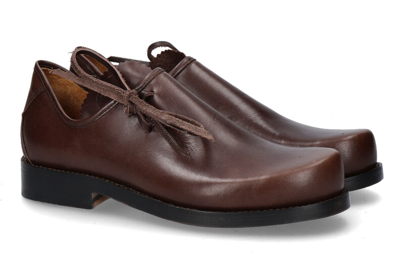 Original Haferl traditional lace-ups JOSEPH RINDLEDER KAFFEEBRAUN