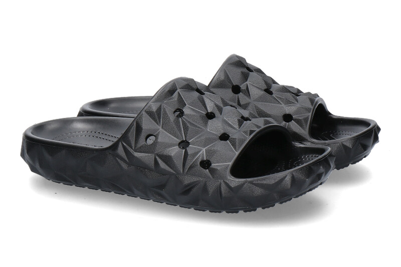 Crocs mules CLASSIC GEOMETRIC SLIDE V2- schwarz