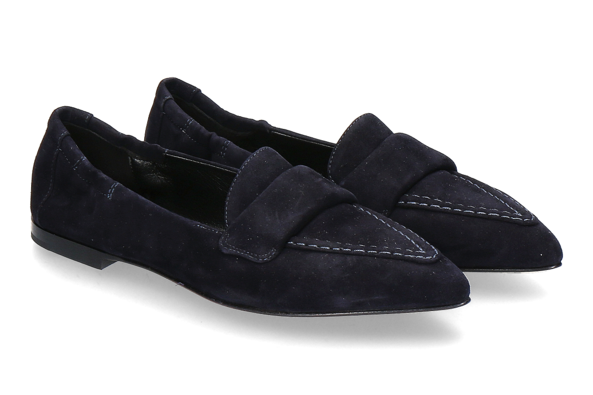 Pomme d' Or Loafer GRACE CAMOSCIO- navy/ dark blue