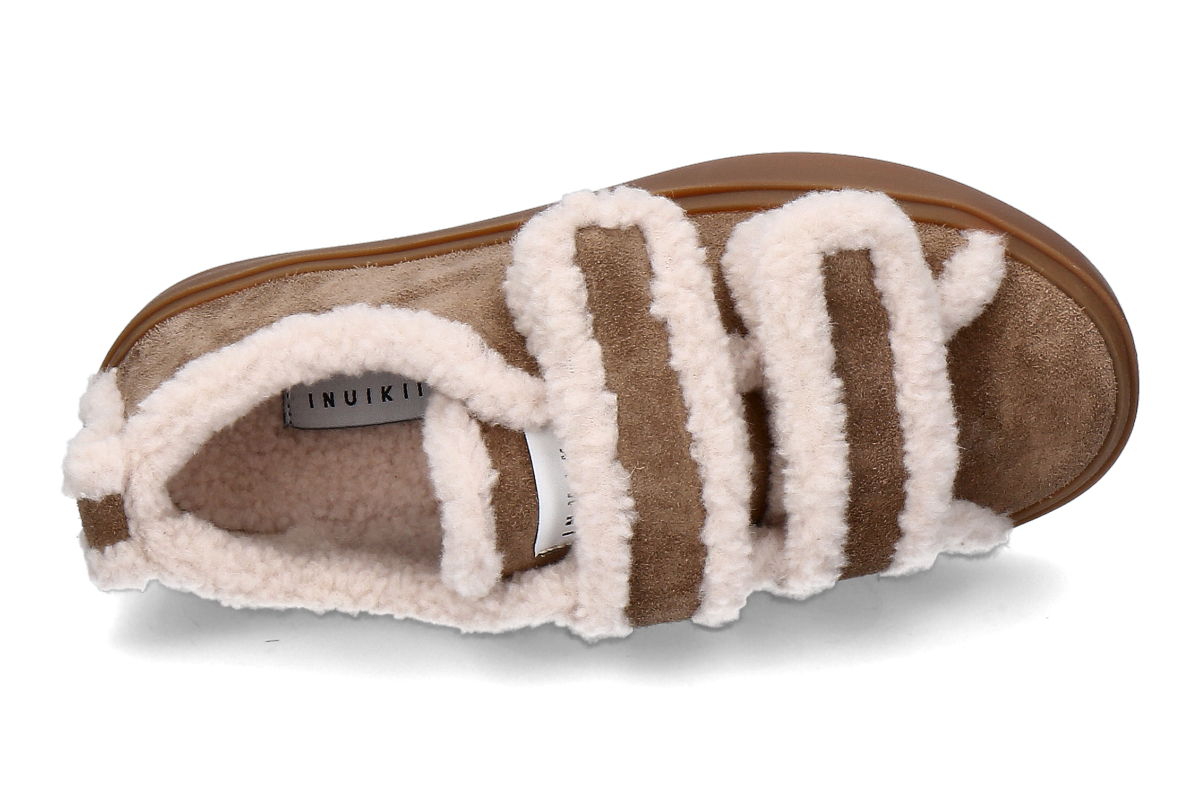 Inuikii Damen- Sneaker gefüttert LOW VELCRO- light beige_238400030_5
