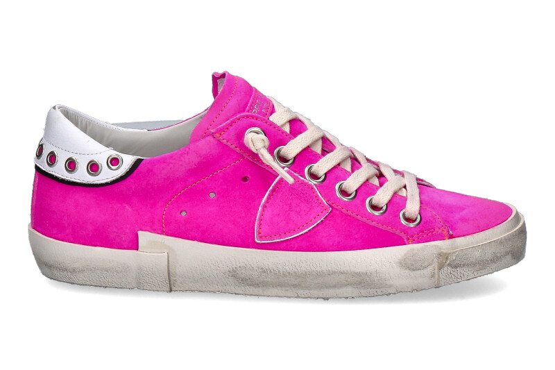 Philippe Model sneaker PARIS GIPSY DAIM FUCSIA