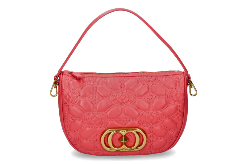 La Carrie shoulder bag LEATHER CORAL