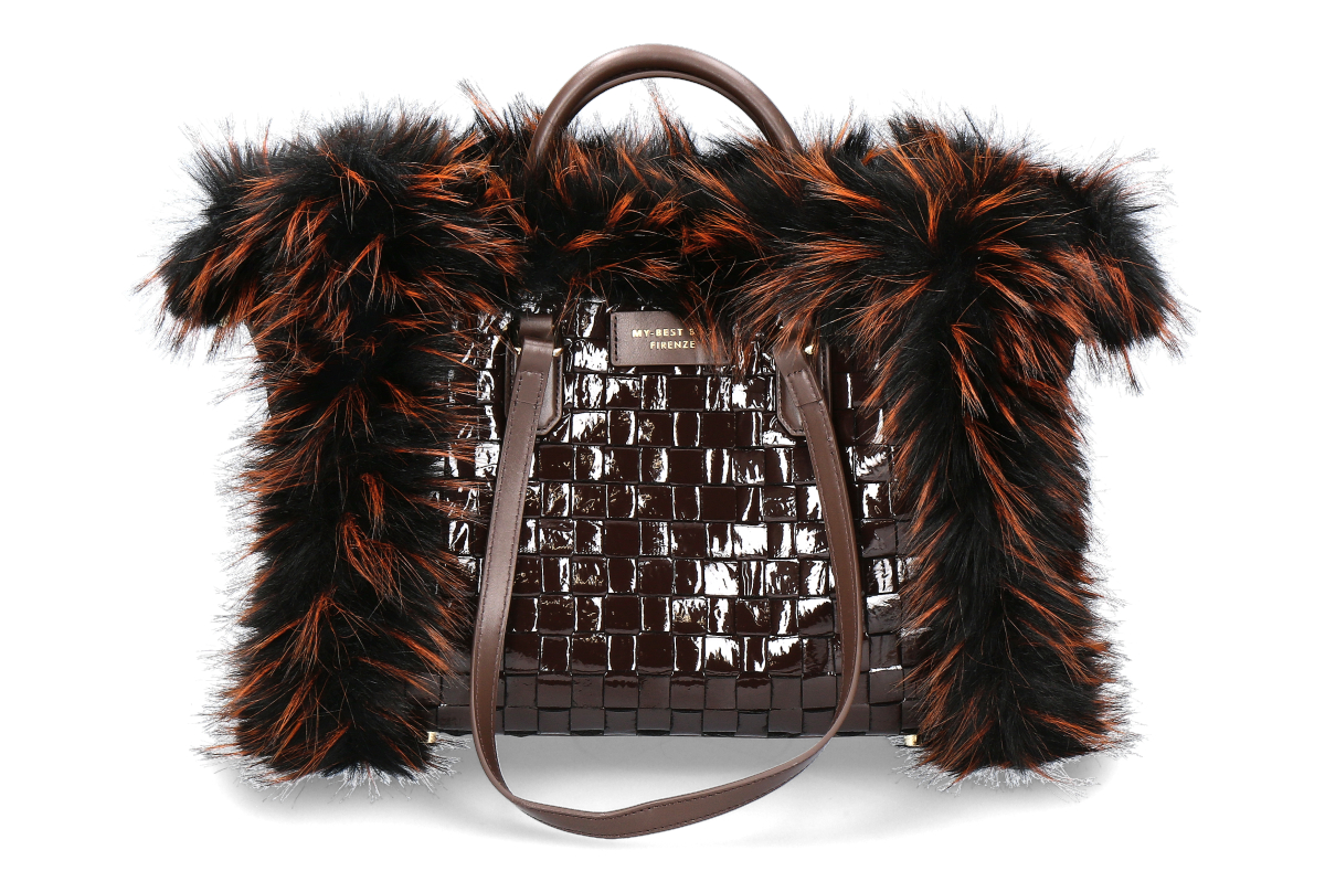  My-Best Bag Firenze bag ATENA MINI CHAMONIX- chocolate/braun 