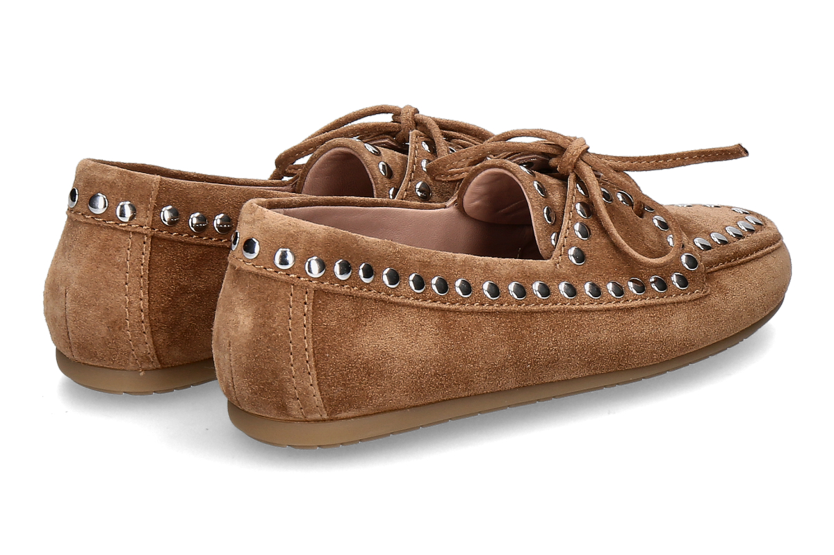 Kennel-Schmenger Mokassin DROP SUEDE- caramel silver_236300034_2