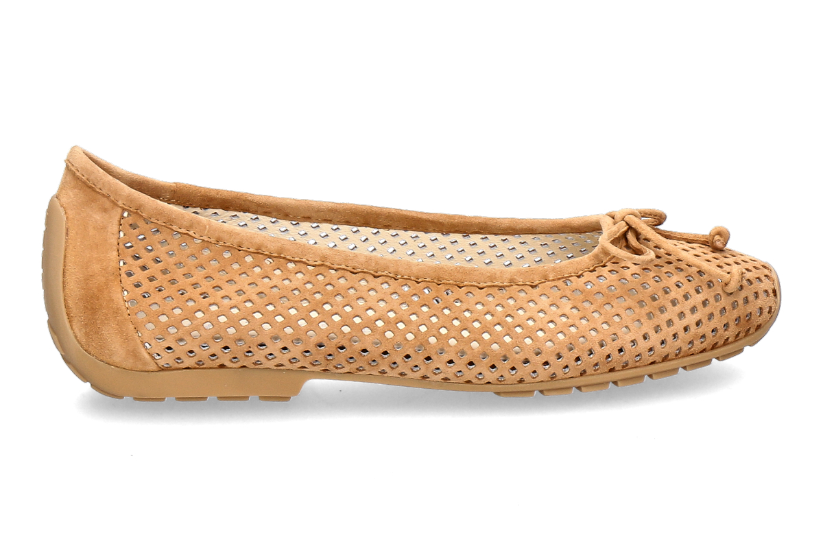 Mania Ballerina CAMOSCIO- light brown/ cognac