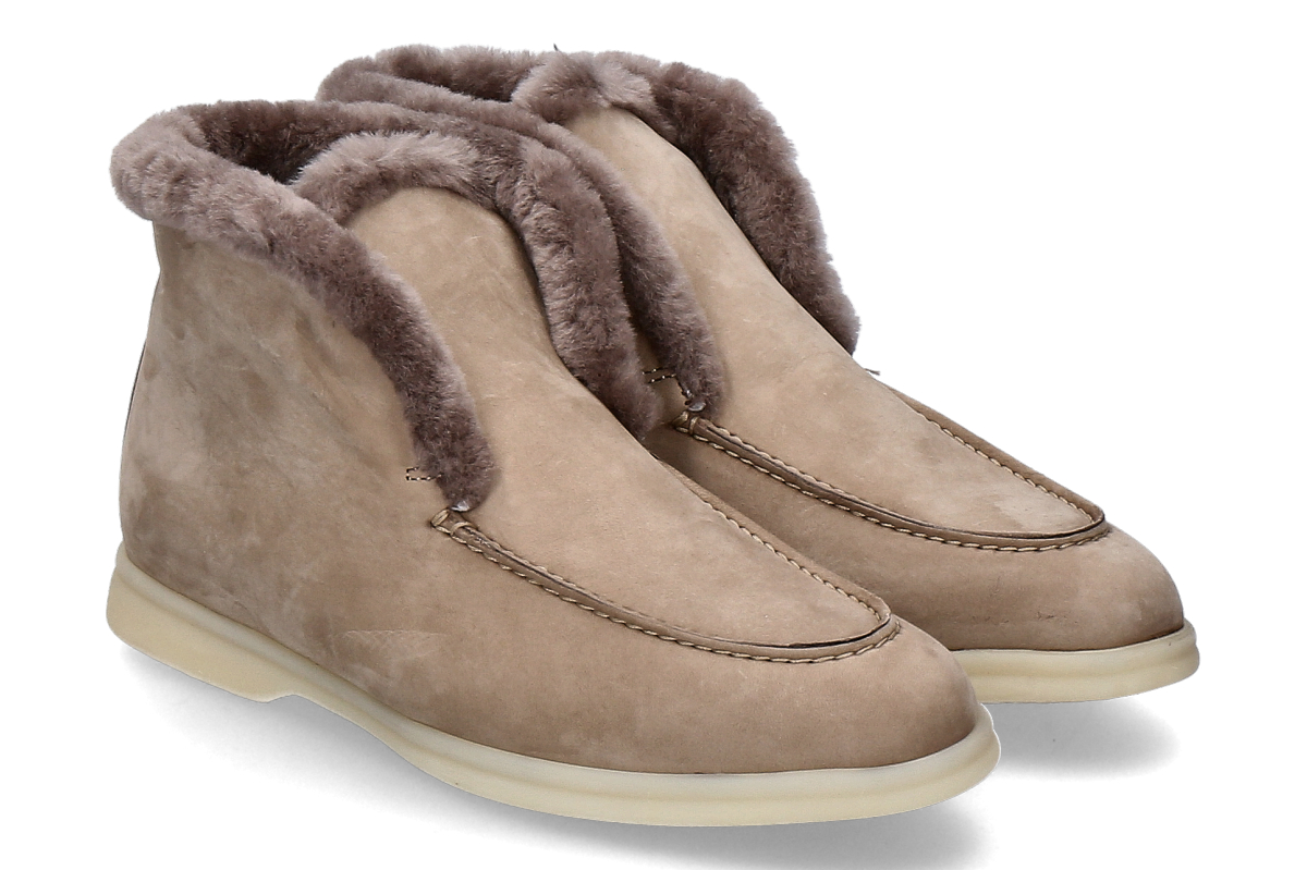 Patrizio Dolci Desert Boots gefüttert NUTRIA NABUK- taupe/ grau