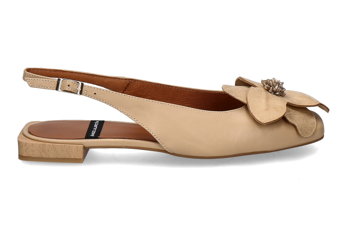 Angel Alarcon slingback ballerina ROSINA- caramello/ light brown