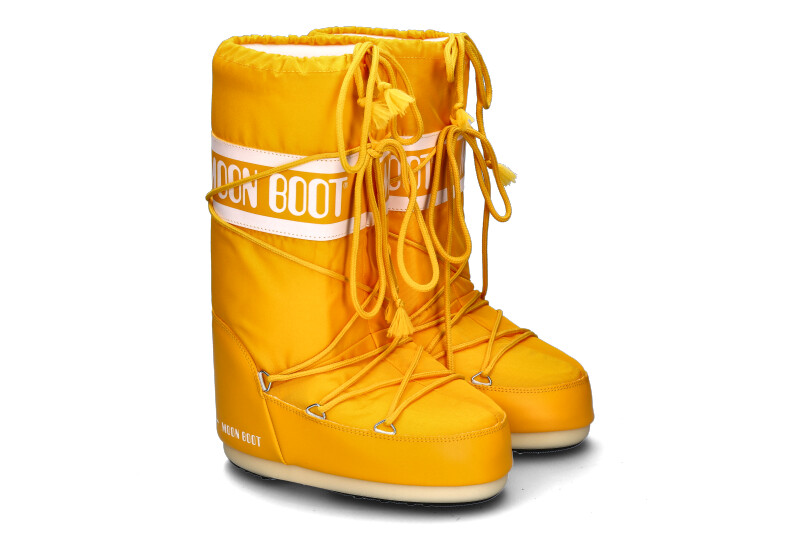 Moon Boot ICON NYLON boots – yellow
