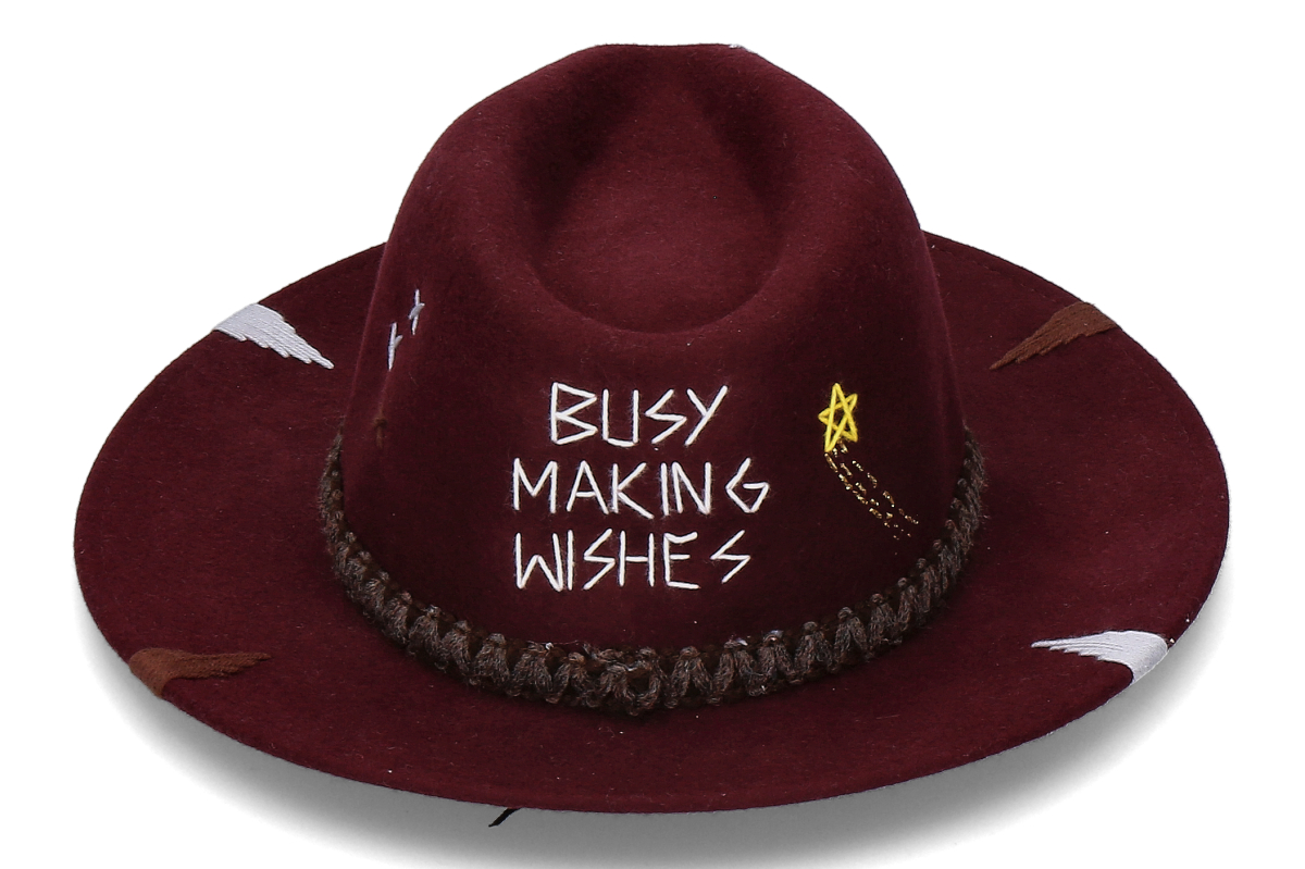 The Hat Gang straw hat MADAGASCAR- marrone/ dark brown
