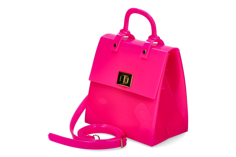 Disorder Urban handbag CARTERA COFFE FUCSIA