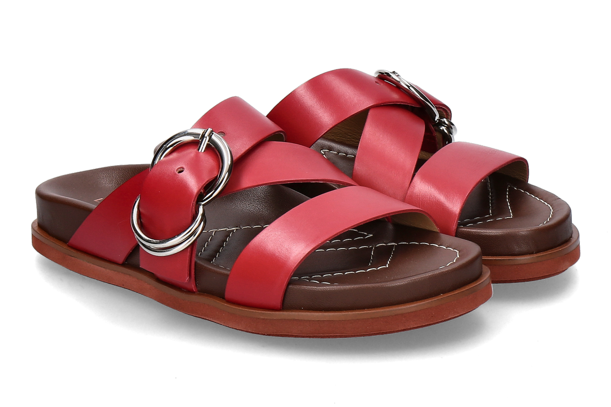 Lorenzo Mari mules PRIMULA16- merlot/ wine red