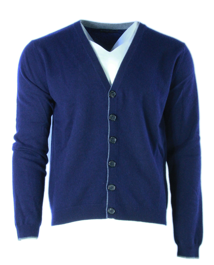 Buxton Street cardigan CASHMERE MIDNIGHT