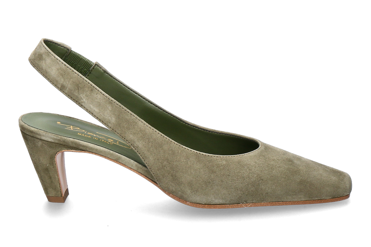 Bianca Di Slingpumps 471 CAMOSCIO- khaki/ grün