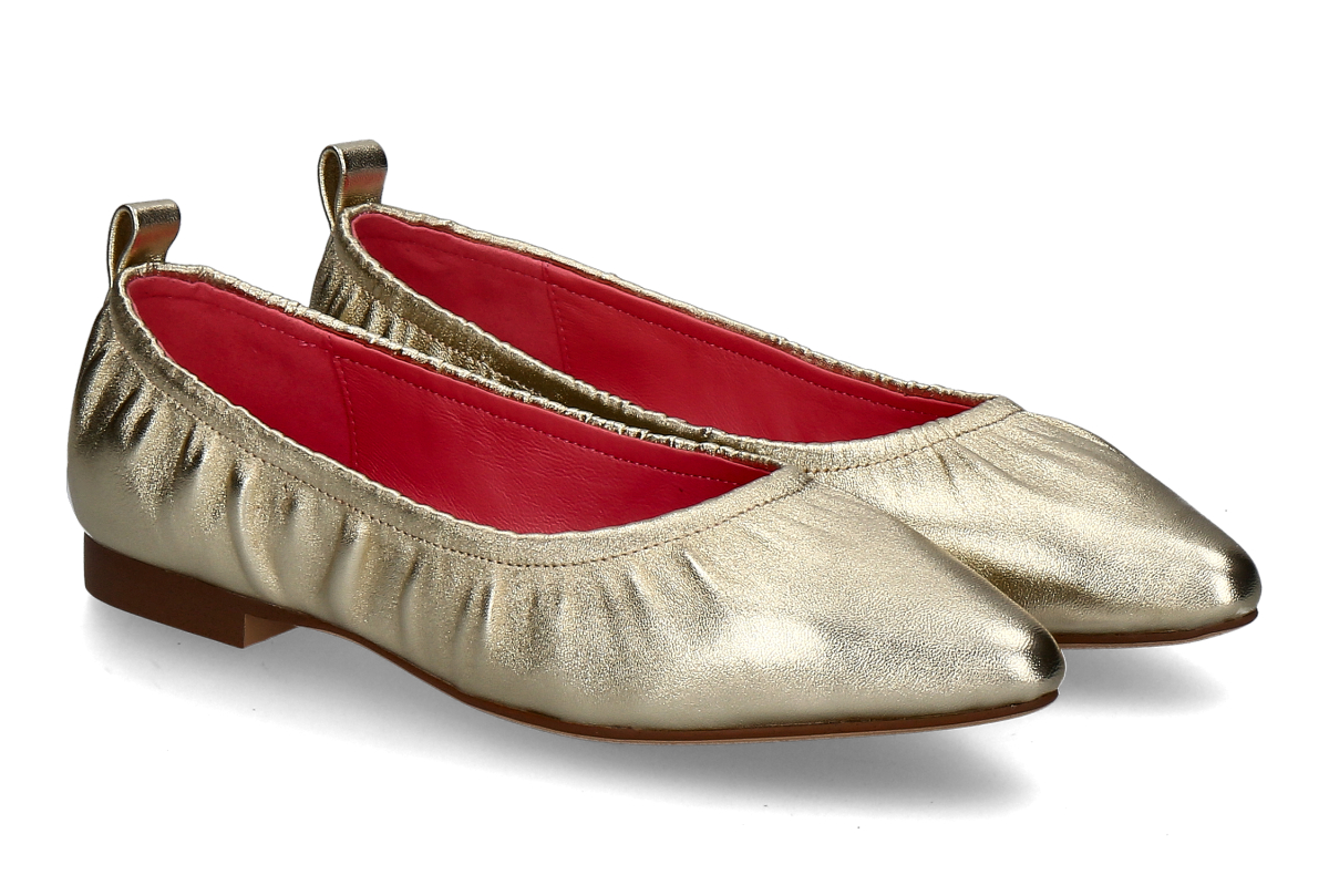 Blackrose ballerina VENICE NEW- metallic soft platinum/ gold