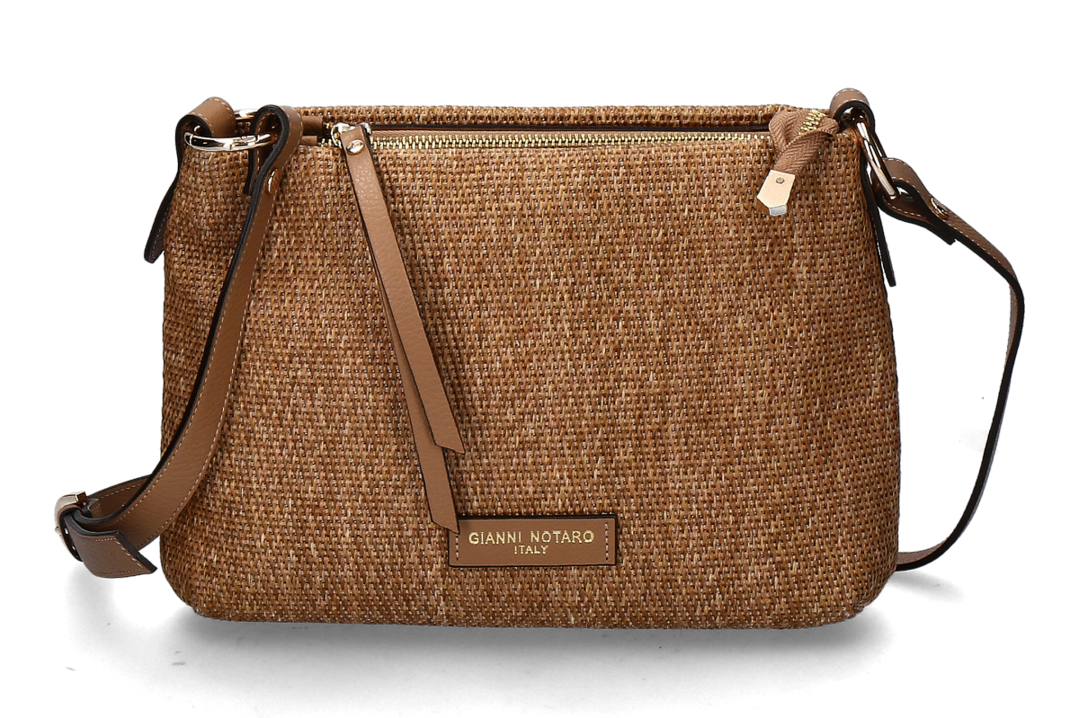 Gianni Notaro handbag- camel/ brown