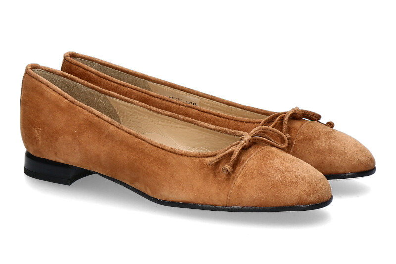 Brunate ballerina FLEX CAMOSCIO- cider braun