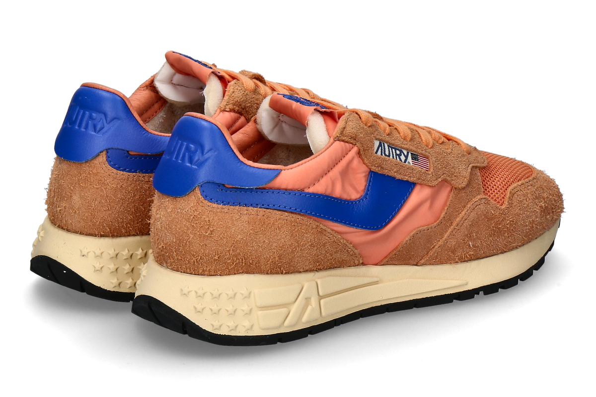Autry Herren- Sneaker REELWIND SUEDE NYLON UT38- orange_132900308_2