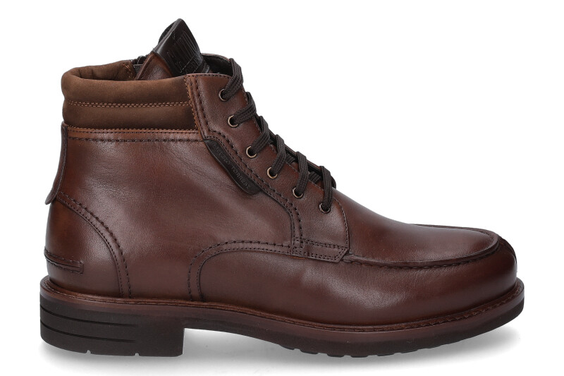 Galizio Torresi boots lined VITELLO KING COGNAC