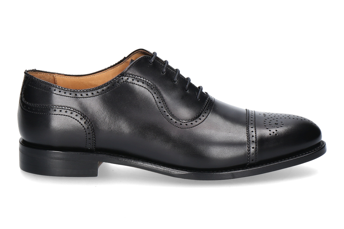 Berwick Men's Lace-Up Shoes BOX CALF NEGRO - black
