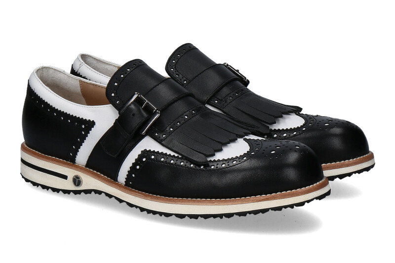 Tee Golf Shoes men's - golf shoes ADAM VITELLO WP NERO BIANCO