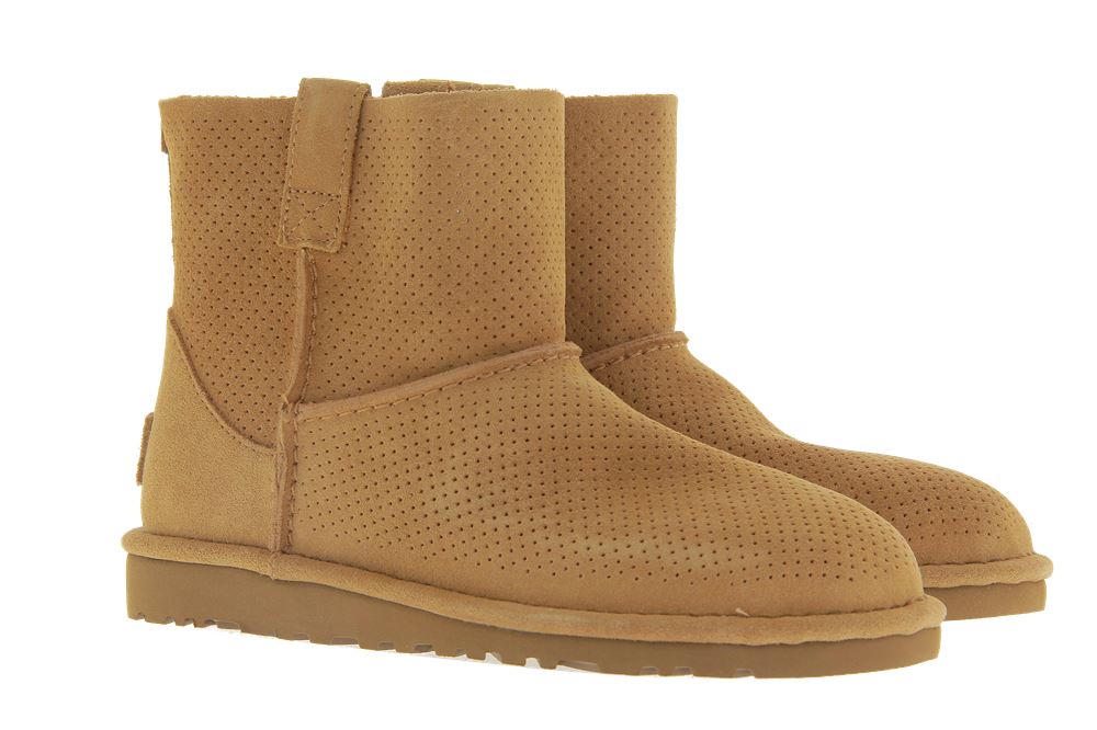 ugg unlined mini perforated booties