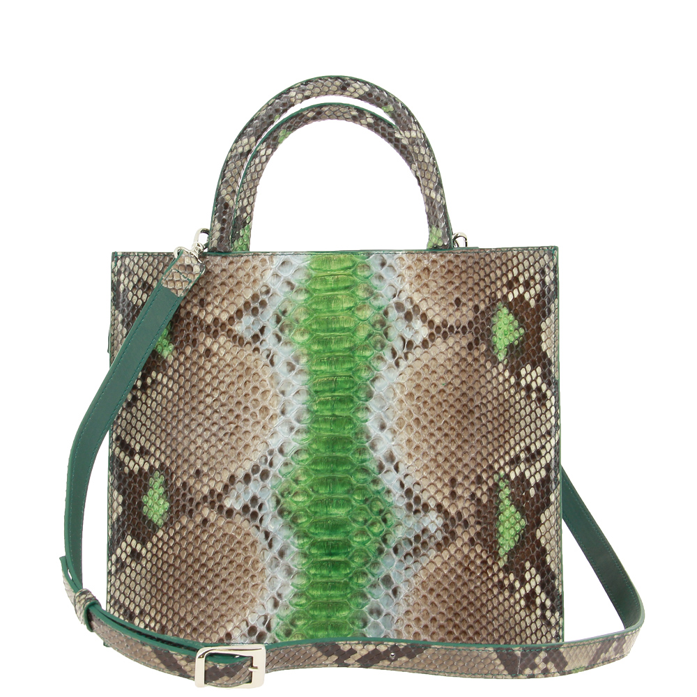 Ghibli shopper PITONE GREEN 761