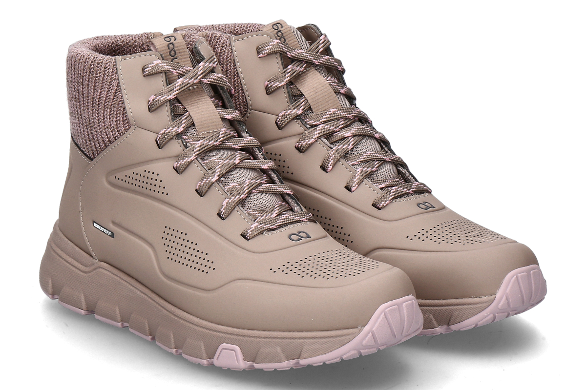 tenhaag women's high top sneaker 0015 earth/erdton
