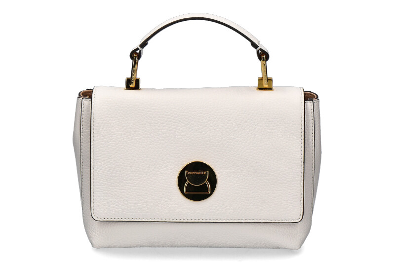 Coccinelle bag MINI GRAIN LEATHER COCONUT MILK