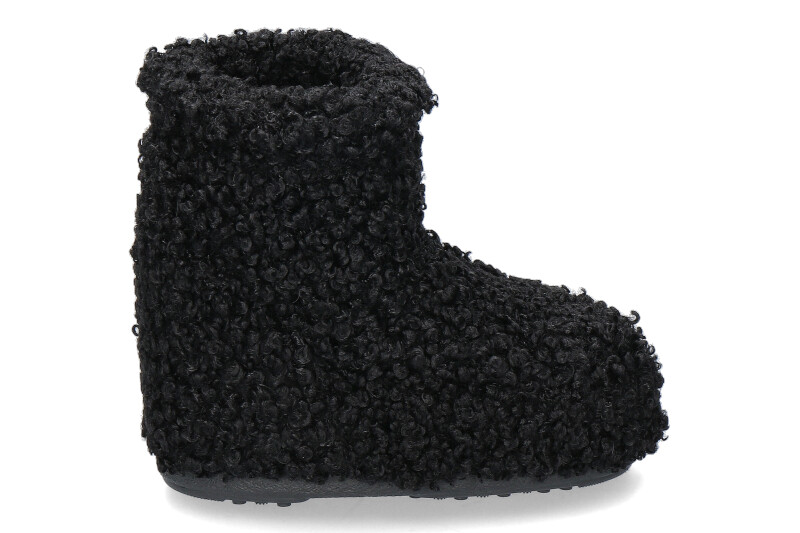 Moon Boot Snowboot ICON LOW CURLY- black