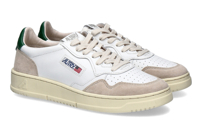 Autry sneaker MEDALIST SUEDE WHITE GREEN