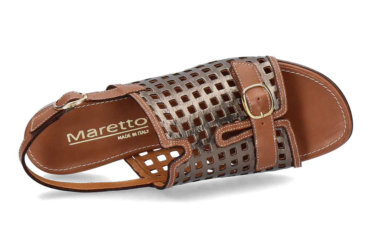 Maretto Sandale 2460 NAPPA- tabacco_271900145_4