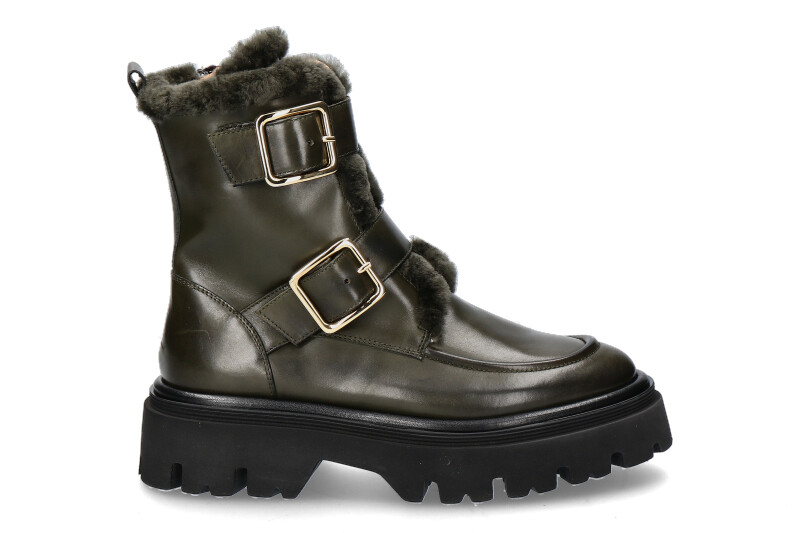 Camerlengo ankle boots PRINCES VERDE RICCIO VERDE