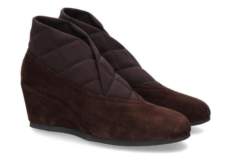 Thierry Rabotin wedge ankle boots TRILLO CAMOSCIO T.D.MORO
