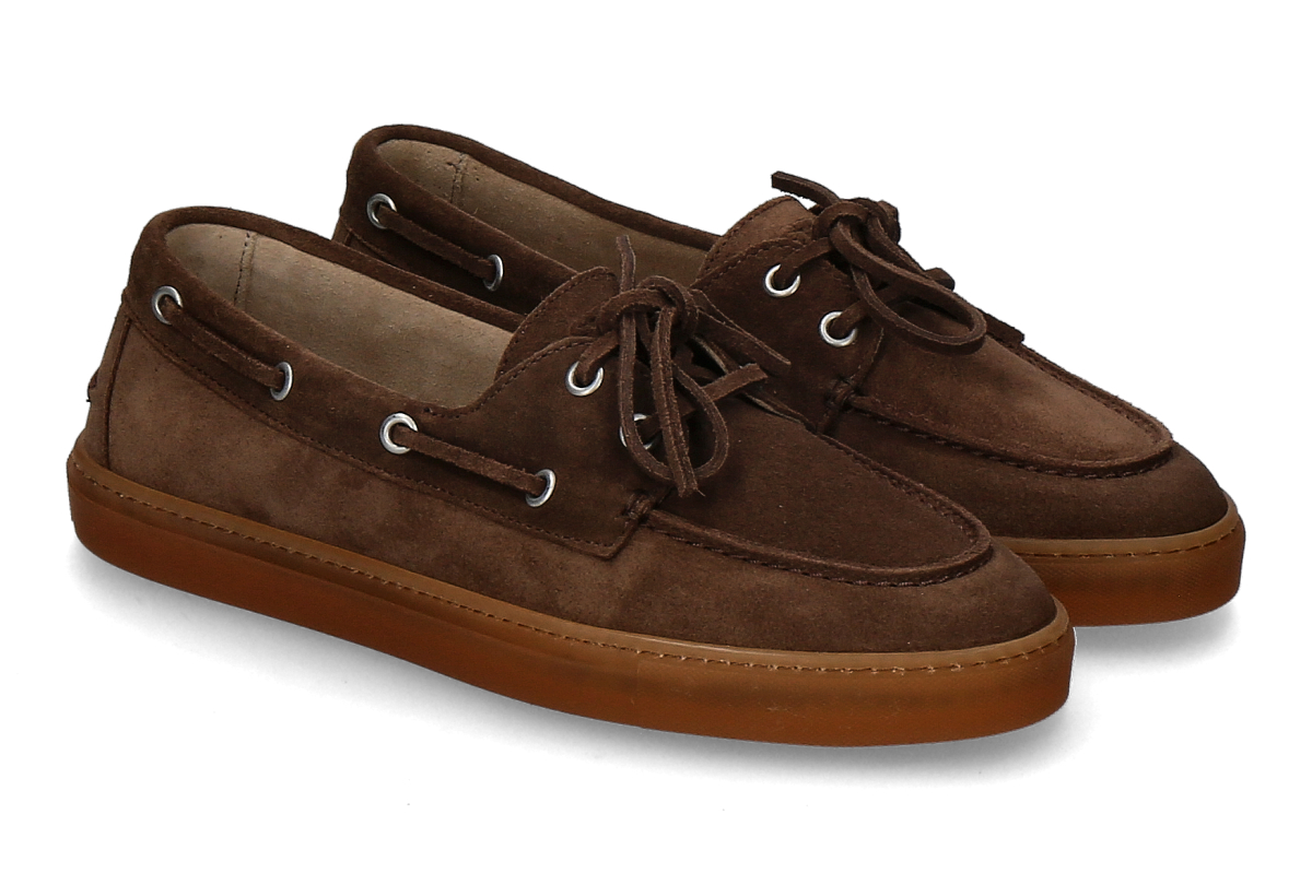 Copenhagen Women's- Moccassin CPH160 SUEDE- new mokka/ dark brown