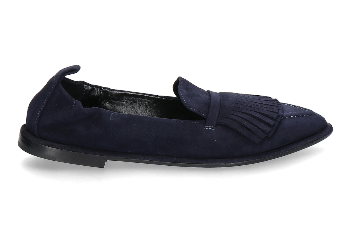 Pomme d'Or slipper GRACE CAMOSCIO- espresso/ dark brown