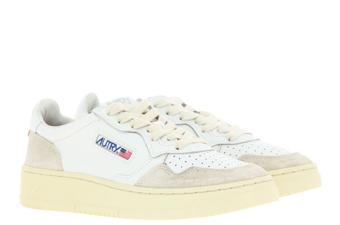 Autry sneaker LS33 LOW LEATHER SUEDE WHITE